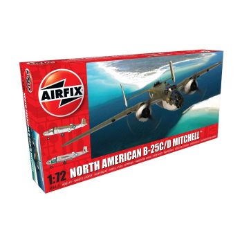 Airfix 06015 North American B-25C/D Mitchell 1/72 Scale Plastic Model Kit