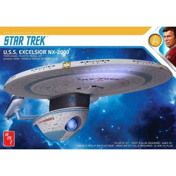 AMT 1257 Star Trek USS Excelsior 1/1000 Scale Model Kit