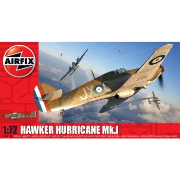 Airfix 01010A Hawker Hurricane Mk.I 1/72 Scale Plastic Model Kit