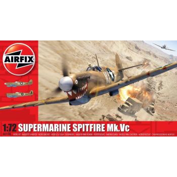 Airfix A02108 Supermarine Spitfire Mk Vc 1/72 Scale Plastic Model Kit
