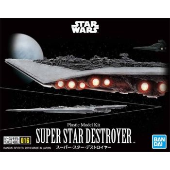 Bandai 2475034 Star Wars Super Star Destroyer Scale Plastic Model Kit