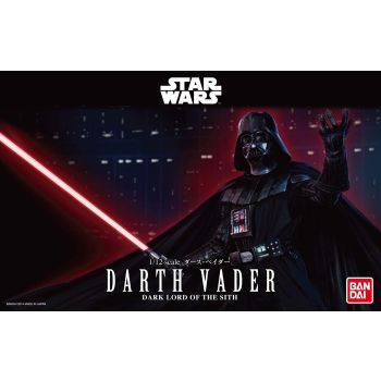 Bandai 2439791 Star Wars Darth Vader 1/12 Scale Plastic Model Kit