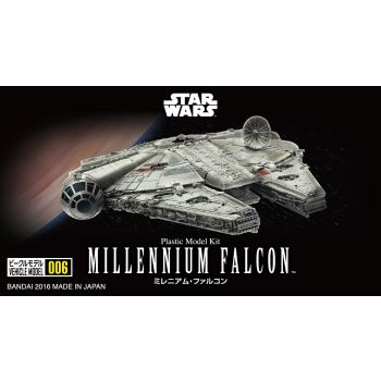 Bandai 2322887 Star Wars Millennium Falcon 1/350 Scale Plastic Model Kit