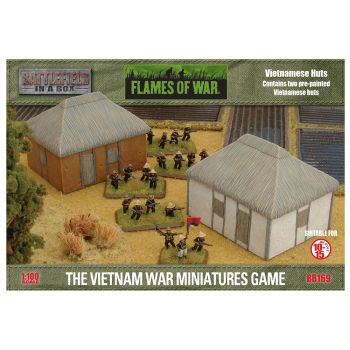 Nam 1965-1972 BB169 Features: Vietnamese Huts Gaming Miniatures