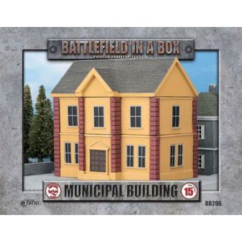 Battlefront BB206 European Municipal Building for use with Gaming Miniatures