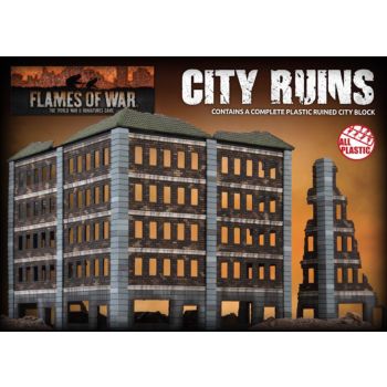 Battlefront BB300 City Ruins Plastic for use with Gaming Miniatures