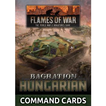 Flames of War FW269HC Bagration Hungarian Command Cards