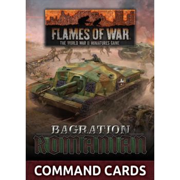 Flames of War FW269RC Bagration Romanian Command Cards