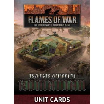 Flames of War FW269RU Bagration Romanian Unit Cards
