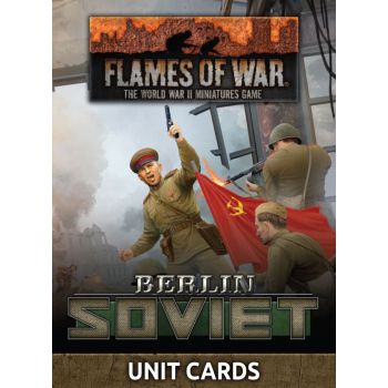 Flames of War FW274U Berlin: Soviet Unit Cards
