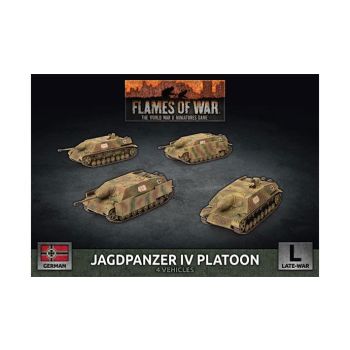 Flames of War GBX151 Jagdpanzer IV Tank-Hunters (4 TDs) Gaming Miniatures