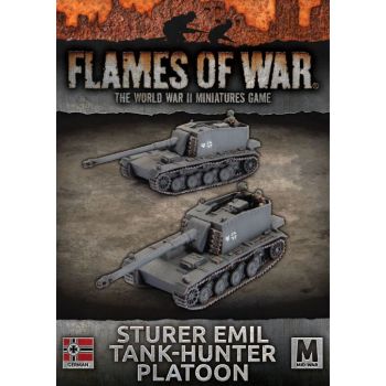 Flames of War GBX191 Sturer Emil Tank-Hunter Platoon (2 TDs) Gaming Miniatures
