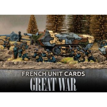 Great War GFR901 French Unit Cards (103 Cards)