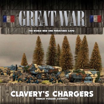 Great War GFRAB02 Clavery's Chargers (Tanks, Gun & Figures) Gaming Set