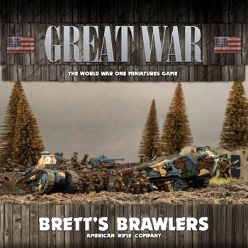 Great War GUSAB02 Brett's Brawlers (Tanks, Gun & Figures) Gaming Set