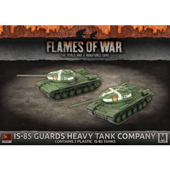 Flames of War SBX85 IS-85 Guards Heavy Tank Company (2 Tanks) Gaming Miniatures