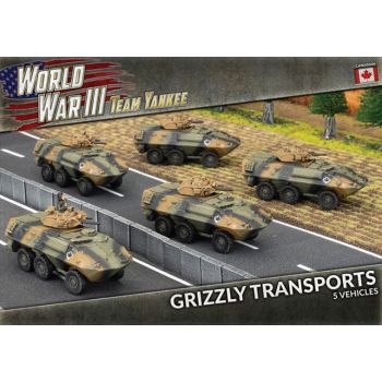 Team Yankee TCBX04 Grizzly Transport Platoon (5 Vehicles) Gaming Miniatures