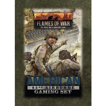Flames of War BFTD040 American 82nd Airborne Gaming Set Tokens, Objective Dice