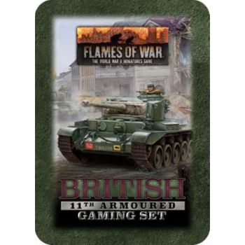 Flames of War TD048 British 11th Armoured Gaming Set