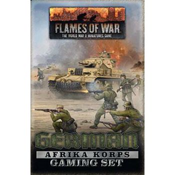 Flames of War TD051 German Afrika Korps Gaming Set Tokens, Objective Dice