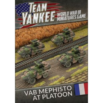Team Yankee TFBX04 VAB Mephisto Anti-Tank Platoon (4 Vehicles) Gaming Miniatures