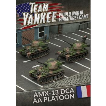 Team Yankee TFBX07 AMX-13 DCA AA Platoon (3 Vehicles) Gaming Miniatures
