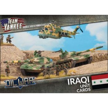 Team Yankee TIQ901 Iraqi Unit Cards