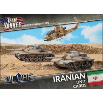 Team Yankee TIR901 Iranian Unit Cards