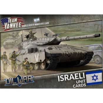 Team Yankee TIS901 Israeli Unit Cards