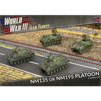 Team Yankee TNOBX01 NM135 or NM195 Platoon (4 Vehicles) Gaming Miniatures