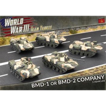Team Yankee TSBX31 BMD Company (5 Vehicles) Plastic Gaming Miniatures