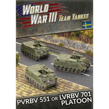 Team Yankee TSWBX05 Pvrbv 551 / Lvrbv 701 Platoon (3 Vehicles) Gaming Miniatures