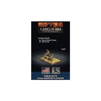 Flames of War US794 Parachute Mortar Platoon (12 Figures) Gaming Miniatures