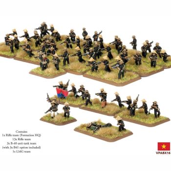 Nam 1965-1972 VPABX16 Local Forces Infantry Company Gaming Miniatures