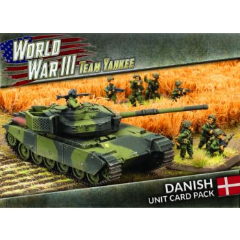 Team Yankee WW308D Danish Unit Cards (28 Cards)