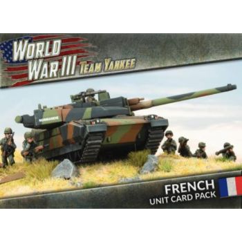 Team Yankee WW309F French Unit Card Pack (33 Cards)