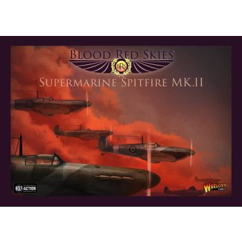 Blood Red Skies Supermarine Spitfire Mk II Squadron Plastic Gaming Miniatures