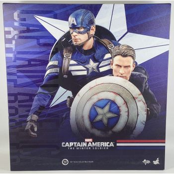 Hot Toys Captain America & Steve Rogers from 'The Winter Soldier' 1/6 Scale Set
