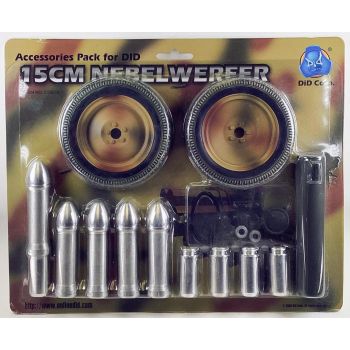 DID E60018 Accessories Pack for 15cm Nebelwerfer 1/6 Scale