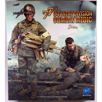 DID A80126 US Army 77th Infantry Division Combat Medic 'Dixon' 1/6 Scale Figure