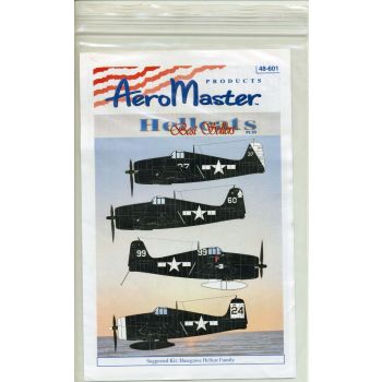 AeroMaster 48-601 Hellcats Pt. III Best Sellers 1/48 Scale Model Kit Decals