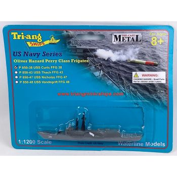 Tri-ang Minic P850-38 US Frigate Curts 1/1200 Scale Model Ship