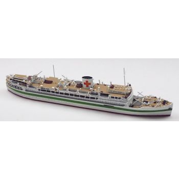 Welt der Schiffsminiaturen WDS 7 Dutch Passenger Ship Baloeran 1930 1/1250 Scale