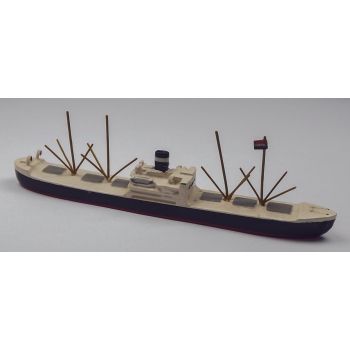 Post-WWII Dutch Freighter 1/1200 or 1/1250 Scale Metal Model Ship 