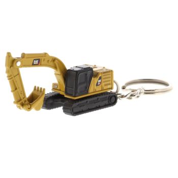 Diecast Masters 85981 Cat Micro 320 Hydraulic Excavator Keychain