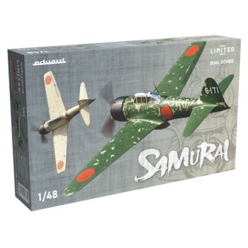 Eduard 11168 Samurai: A6M3 Zero 'Dual Combo' Ltd Edition 1/48 Scale Model Kits