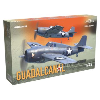Eduard 11170 Guadalcanal F4F4 Early/Late US 'Dual Combo' 1/48 Scale Model Kits