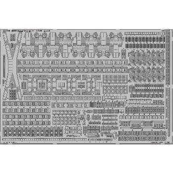 Eduard 53168 King George V Photo-Etched Detail Set for 1/350 Scale Tamiya Kit
