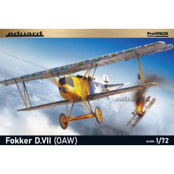 Eduard 70131 Fokker D VII (OAW) 'Profi-Pack' 1/72 Scale Plastic Model Kit