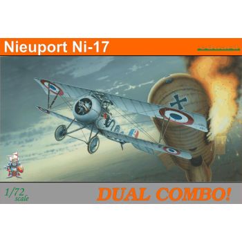 Eduard 7071 Nieuport Ni17 'Dual Combo' 1/72 Scale Ltd Edition Plastic Model Kits